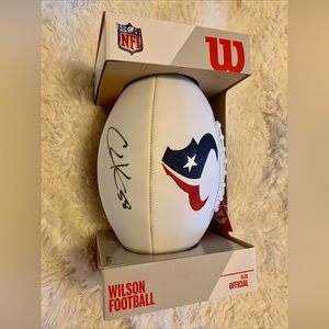 Signed Football - Christian Kirksey #58